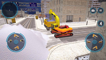 Grand Snow Rescue Excavator Screenshot