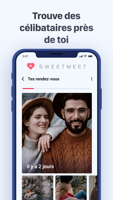 Screenshot #1 pour Rencontres & Chat - Sweet Meet
