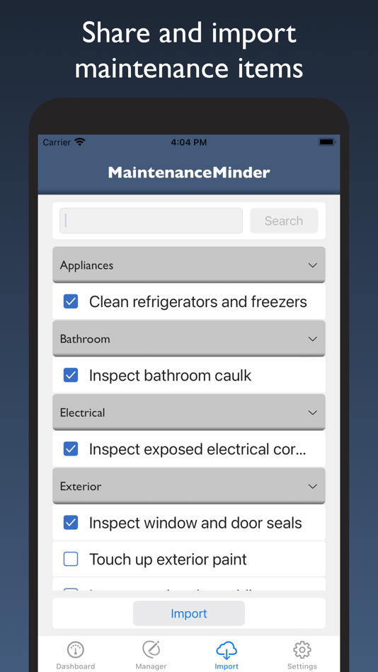 #4. MaintenanceMinder: Task List (iOS) 由: Mark Steward