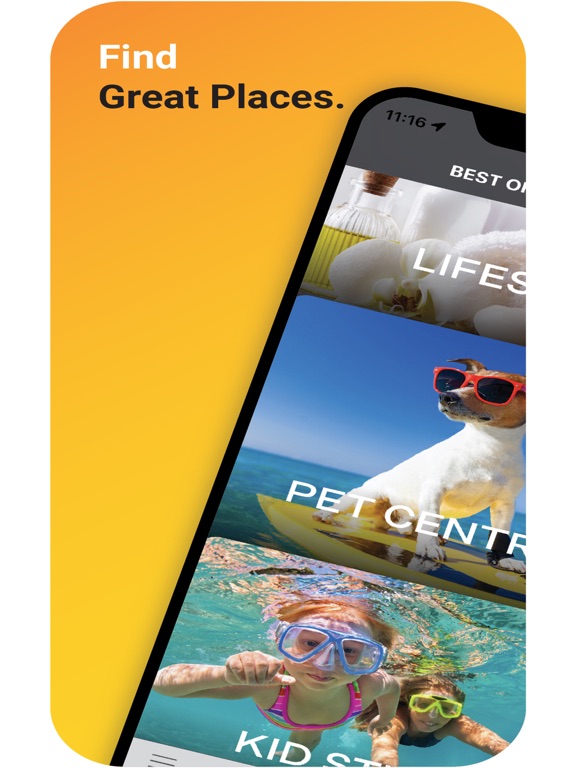 Best Of Local iPad screenshot 1 - Lifestyle app