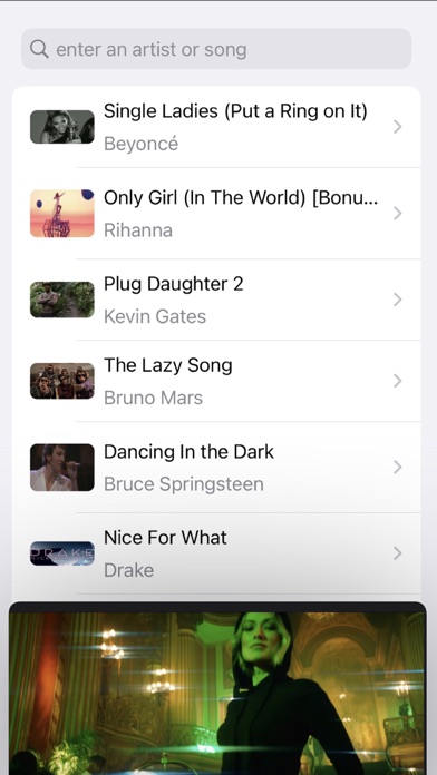 MVP - Music Video Picker Screenshot