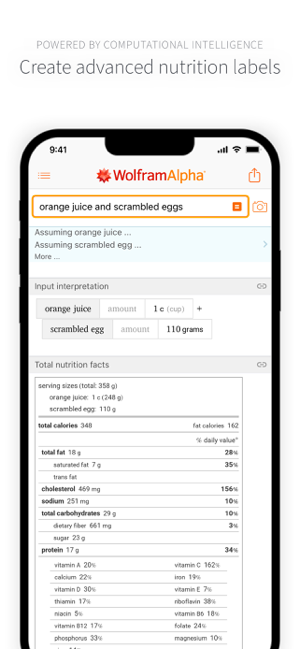 ‎WolframAlpha Classic Screenshot