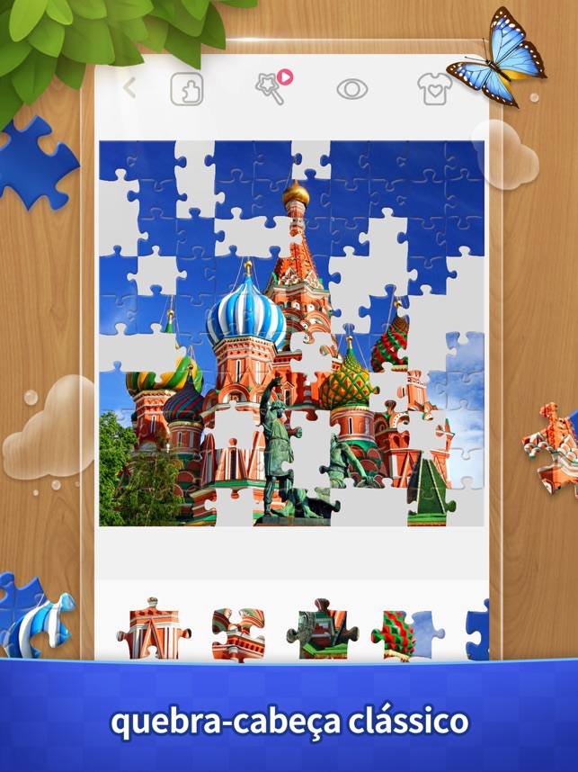 Jigsaw Quebra-cabeças clássico na App Store