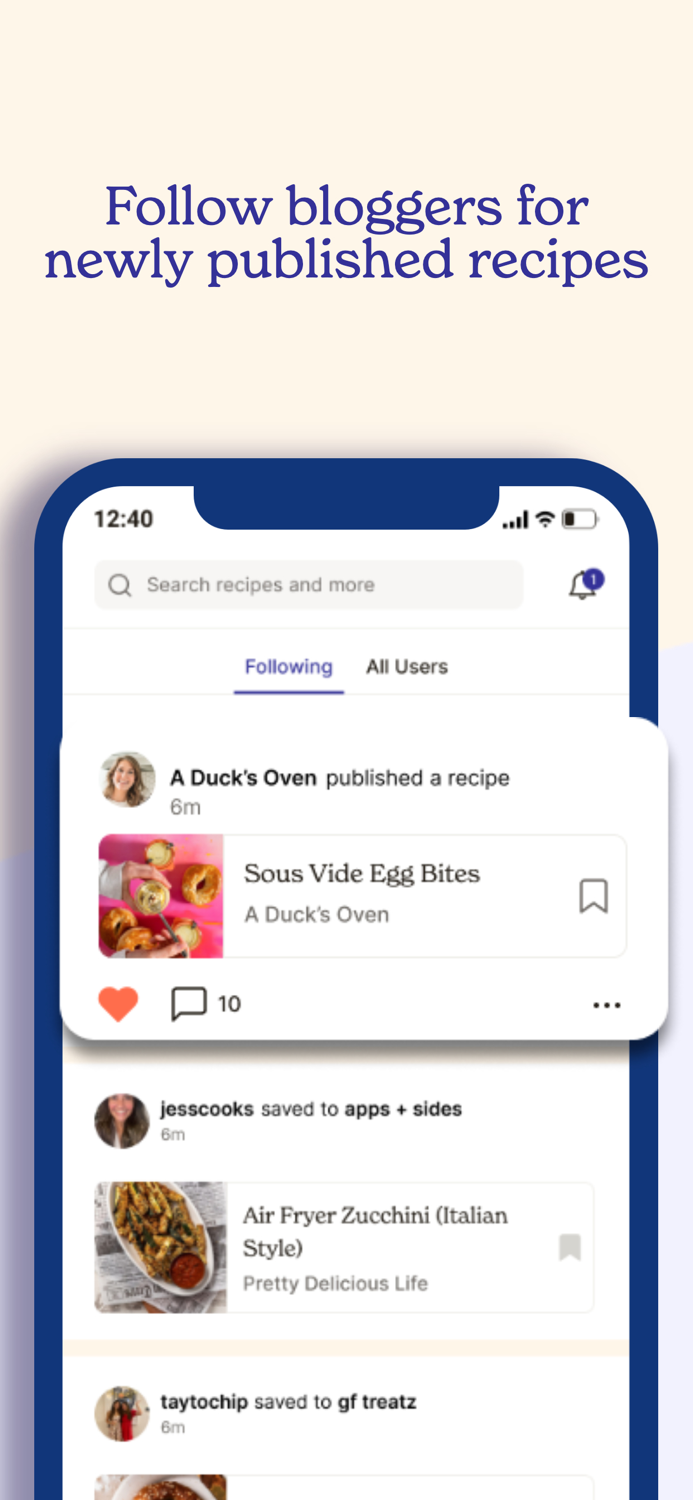 Spillt Social Recipes