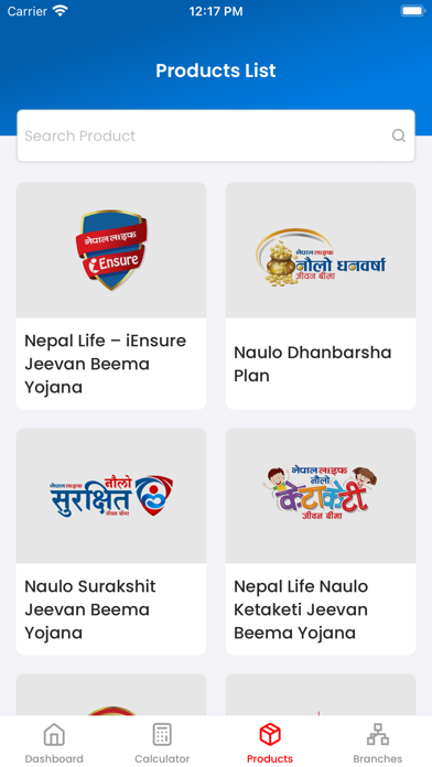 NepalLife Insurance Screenshot