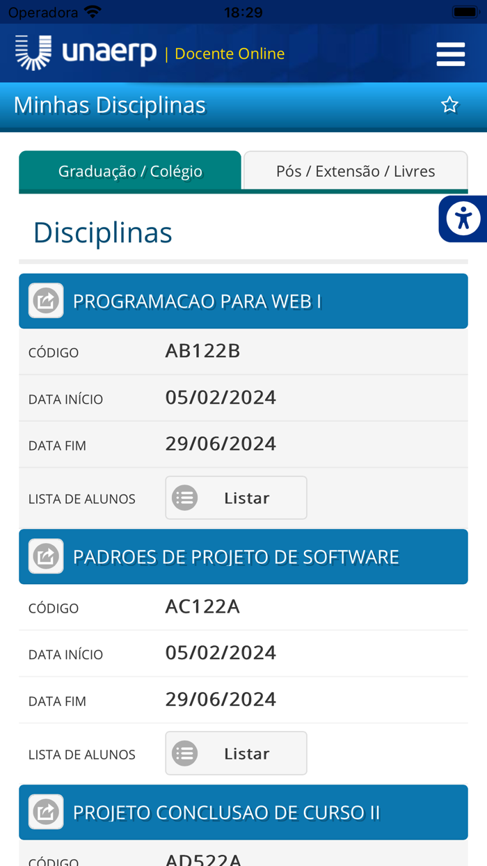 Docente Online Mobile