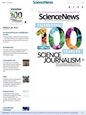 Science News Magazineのおすすめ画像1