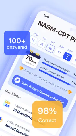 Game screenshot NASM CPT Exam Prep 2023 apk