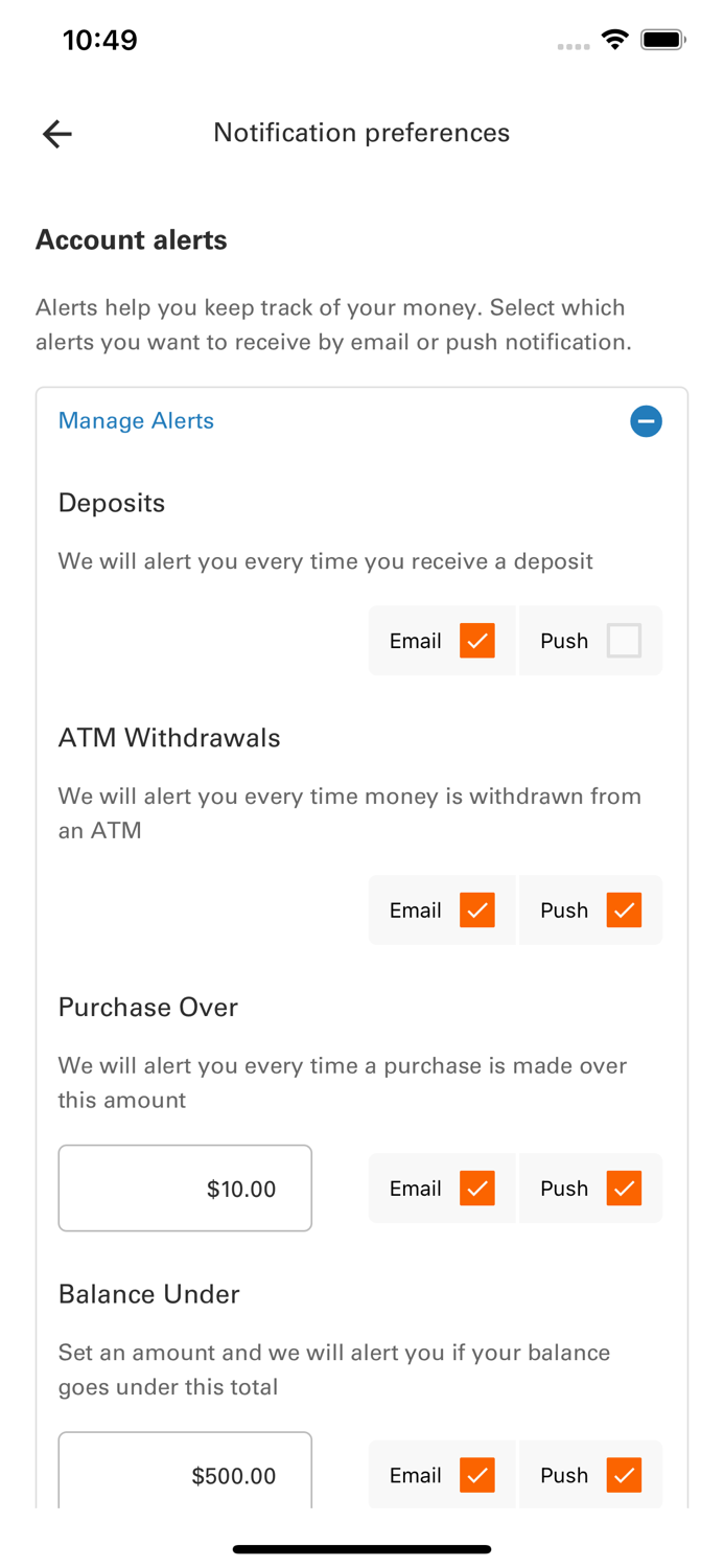 Money Network Mobile App