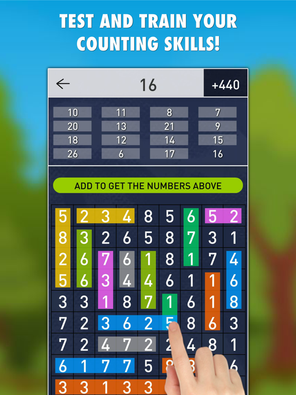 Screenshot #4 pour Hidden Numbers Math Game