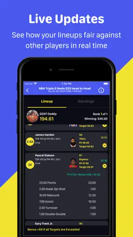 Game screenshot Goat Draft Fantasy Sports hack
