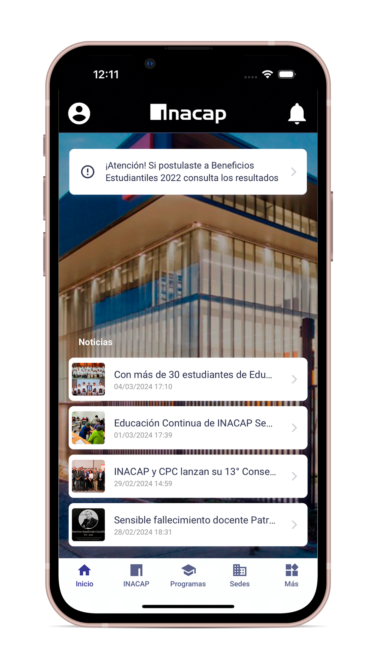 INACAP Móvil App