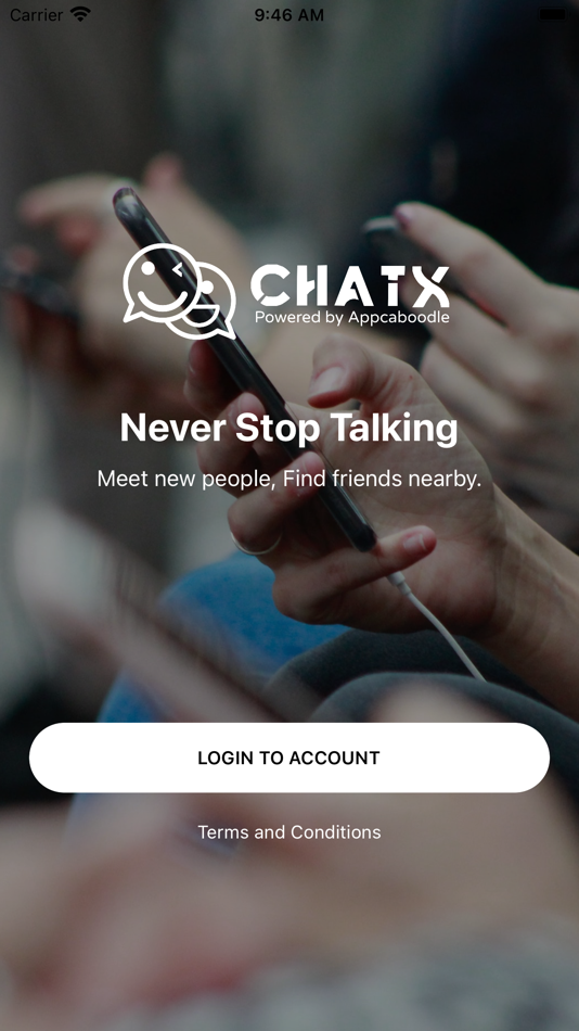 #1. CHAT-X (iOS) By: Appcaboodle