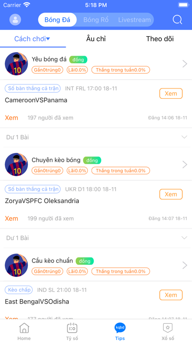 Bóngđá - Tỷ số trực tiếp Screenshot
