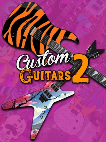 Custom Guitars 2 Stickersのおすすめ画像1