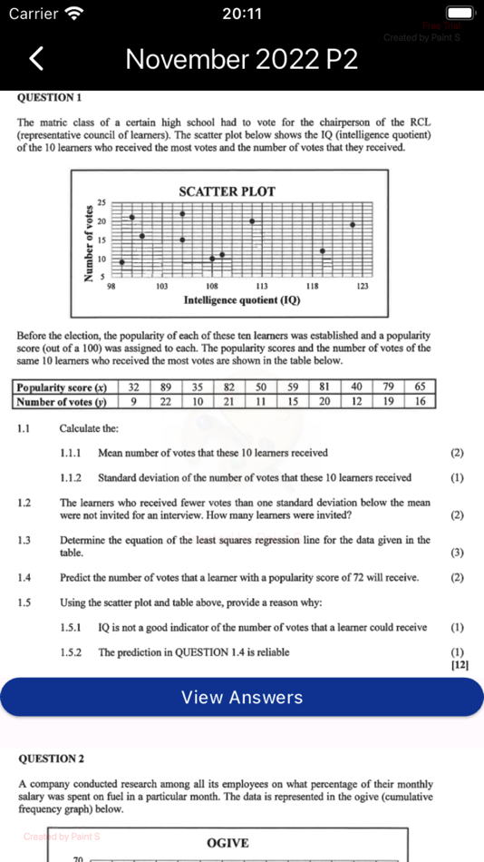 #9. Grade 11 Mathematics (iOS) 由: Tshepo Sadiki