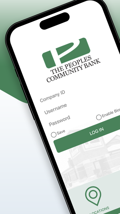 The Peoples Community Bank Biz Screenshot