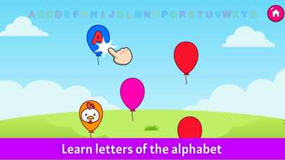 Pop Balloons - A to Z Letters Screenshot