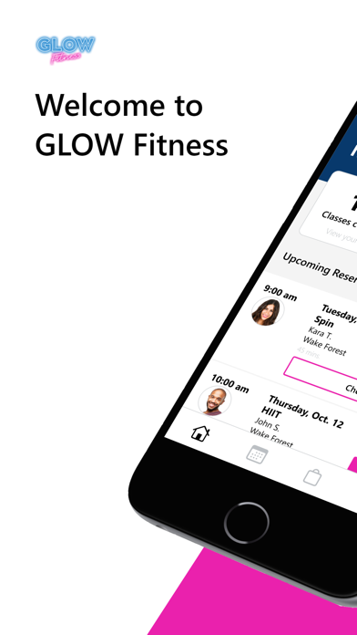 GLOW Fitness Screenshot