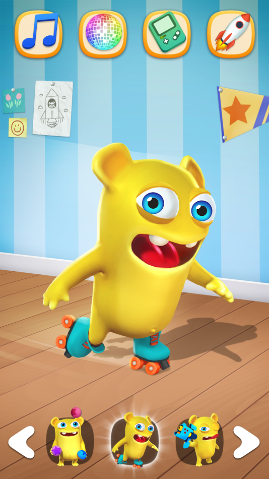 #4. Crazy Talking Bob-Virtual pet (iOS) 由: VIVA GAMES S.L.