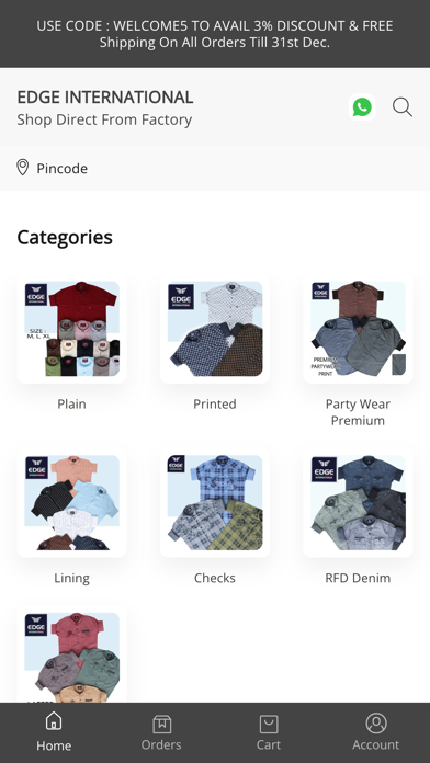 EDGE - B2B Shirt For Wholesale Screenshot