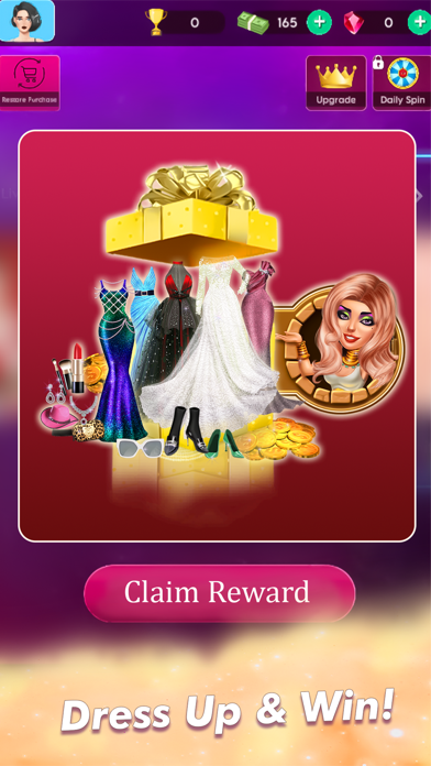 Makeover Dress Up Girls Game Screenshot