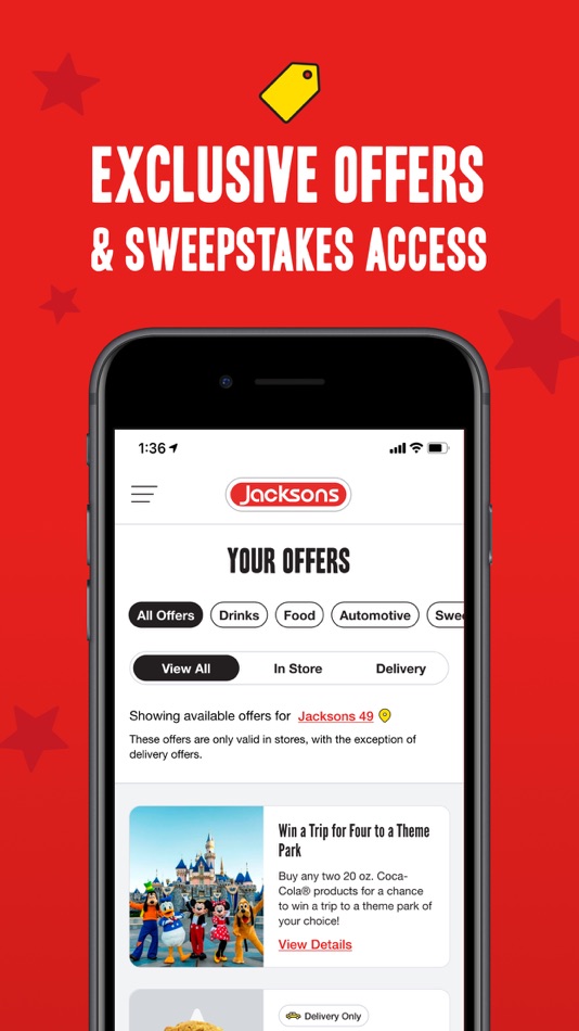 #5. Jacksons Let's Go Rewards (iOS) 由: Jacksons Food Stores, Inc.