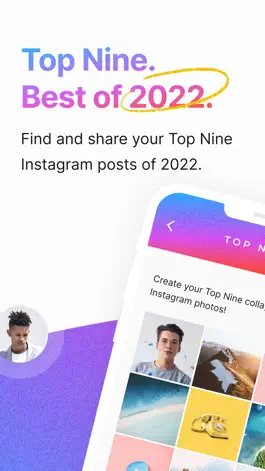 Game screenshot Top Nine for Instagram 2022 - mod apk