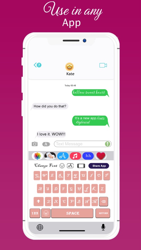 #2. Fonts: Keyboard . (iOS) 由: AEGIS SOLUTIONS (SMC-PRIVATE) LIMITED
