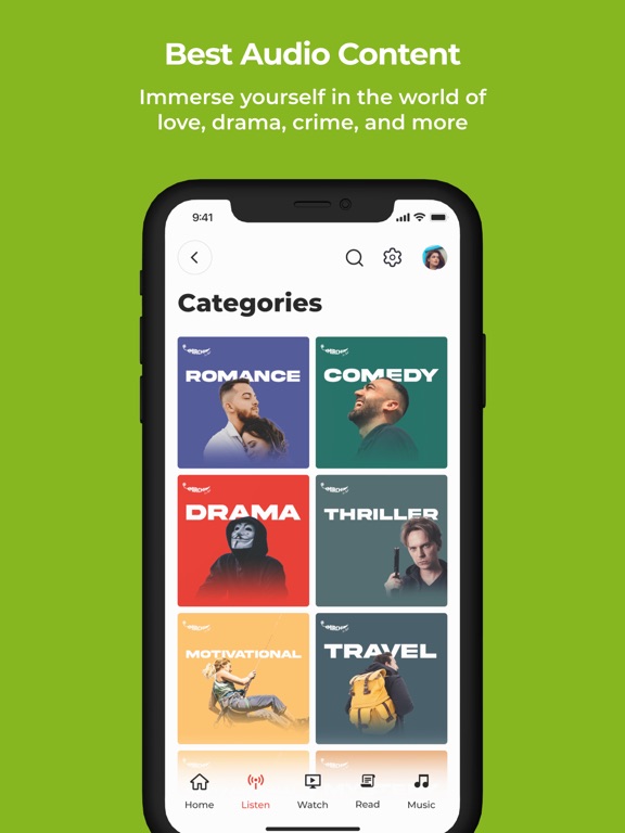 Mirchi Plus-Bollywood,Podcast iPad screenshot 7 - Music app