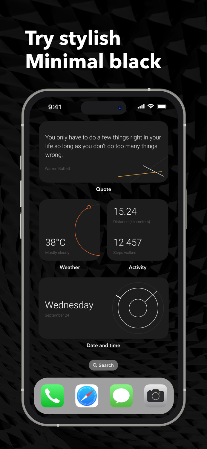 Widget On Theme  Wallpaper