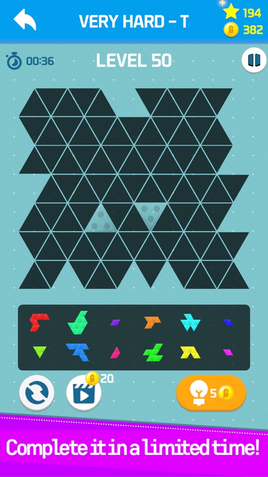 #4. Puzzle TimeAttack (iOS) Podle: Dreamplay Games Inc.