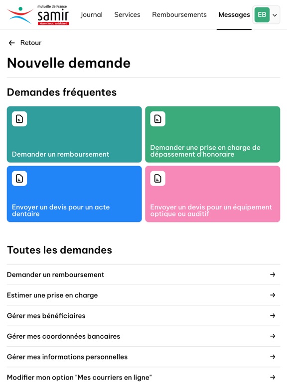 Screenshot #6 pour Mutuelle de France Samir