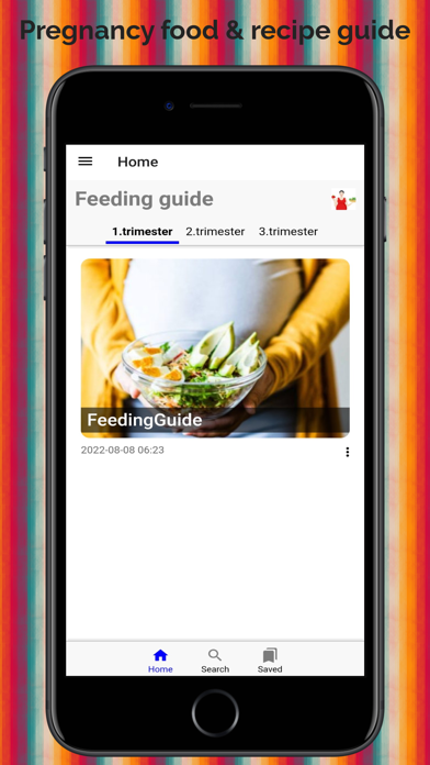Pregnancy food & recipe guide Screenshot