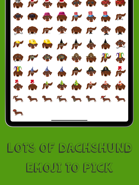 Screenshot #5 pour Dachshund Emoji