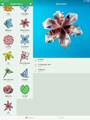 Origami Flowersのおすすめ画像5