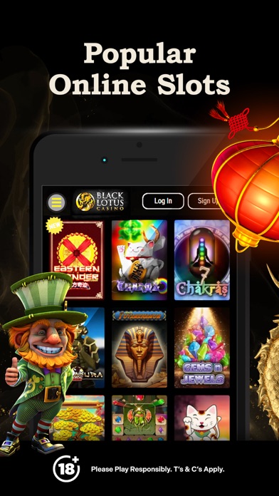 Black Lotus Fun Slots Screenshot