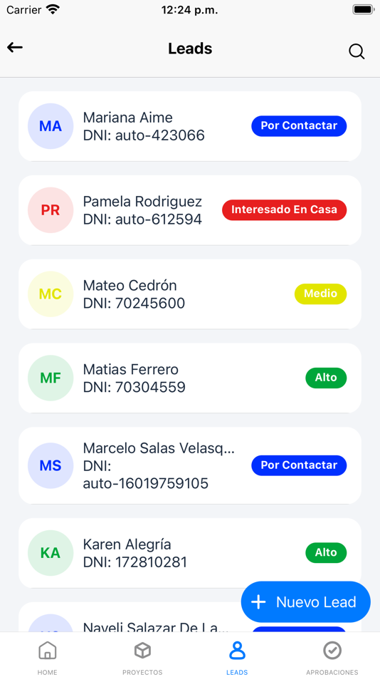 #5. CRM Sperant - App Comercial (iOS) 由: Eterniasoft
