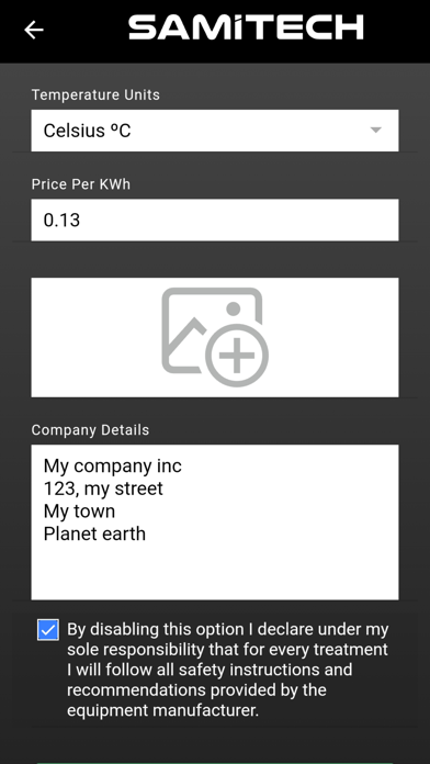 Samitech Heat Treatments Screenshot