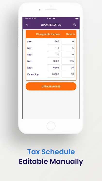 Screenshot 4 di 5 di Ghana PAYE / SSNIT Calculator