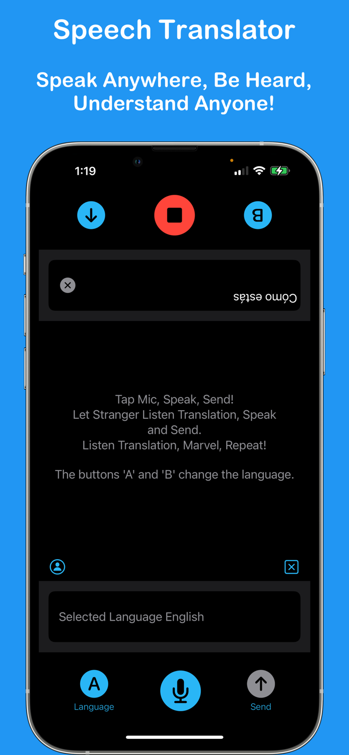 Speech Translator Be Heard