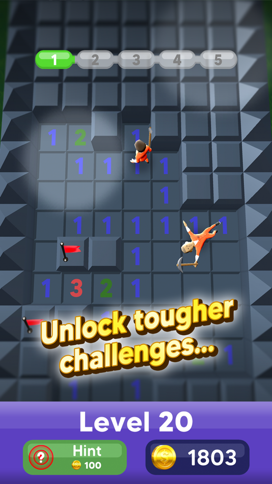 #4. Mine Escaper (iOS) 由: Wix Games Ltd.