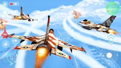 Plane Crash Fighter Jet Games Screenshot