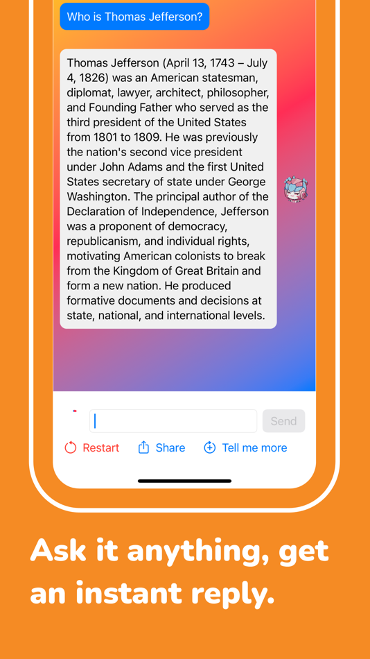 #2. Chatbot Activate AI (iOS) 由: Pierre Stanislas
