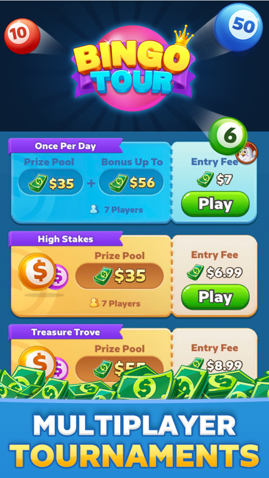 Bingo Tour: Win Real Cash Screenshot