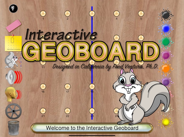 Interactive Geoboard