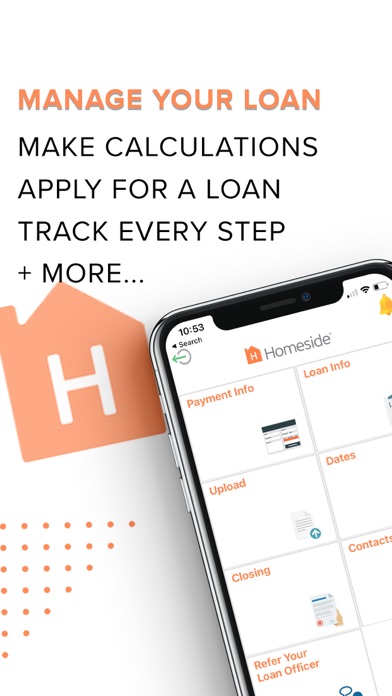 Homeside Financial Screenshot