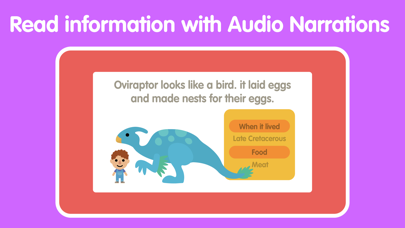 Dinosaur for kids Screenshot