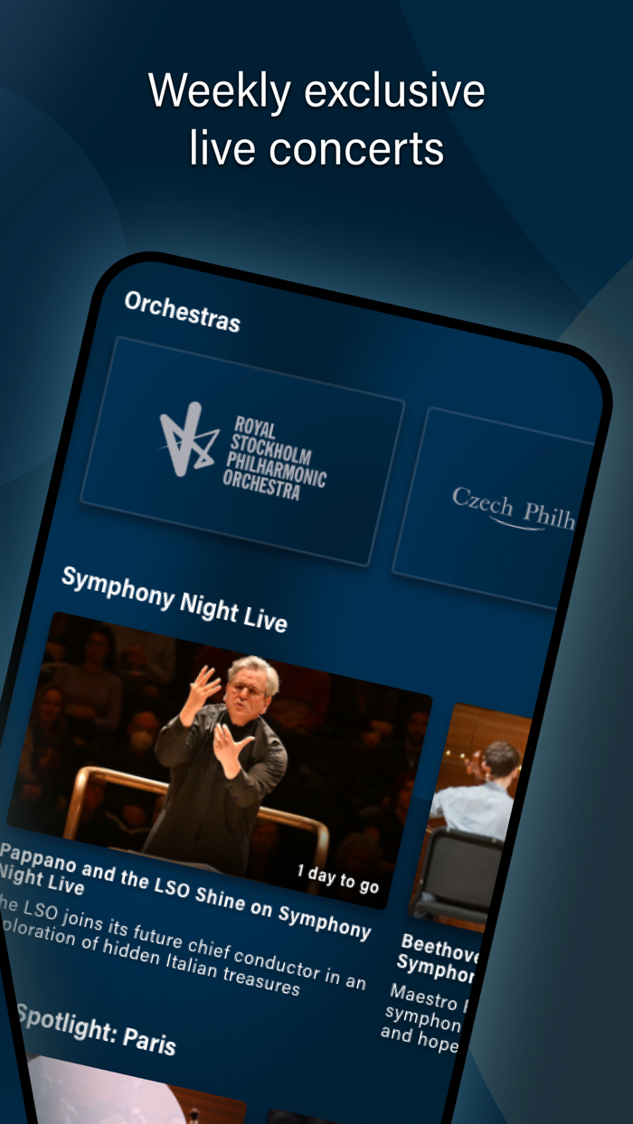 Symphony—Your front row seat