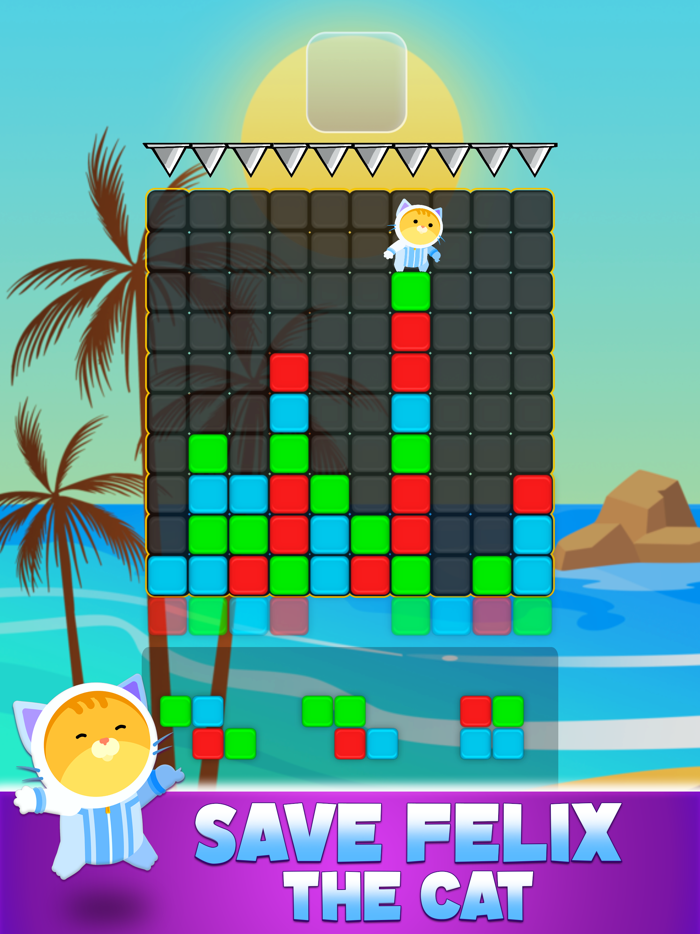 Blocky Color Match Puzzle